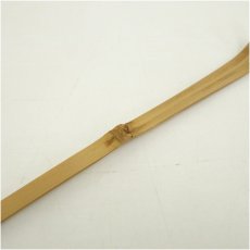 画像4: 淡完造　竹茶杓（銘：静寂）（大徳寺　長谷川寛州書付）（共箱） (4)