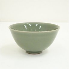 画像2: 京焼　三代　諏訪蘇山造　青磁茶碗（共箱） (2)