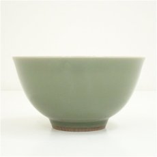画像3: 京焼　三代　諏訪蘇山造　青磁茶碗（共箱） (3)