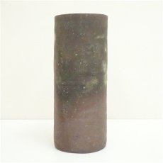 画像3: 備前焼　榊原清人造　花入（共箱） (3)