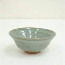 画像3: 京焼　宮下善爾造　青磁釉茶碗（箱付） (3)