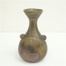 画像3: 備前焼　山下譲治造　花入（共箱） (3)