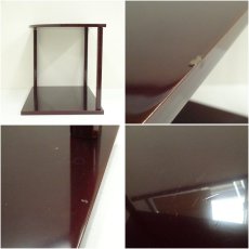 画像6: 塗師　寛斎造　淡々斎好　誰ケ袖棚（共箱） (6)