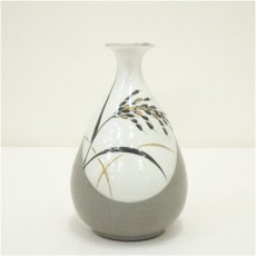 画像2: 京焼　河合誓徳造　瑞穂瓶（共箱） (2)
