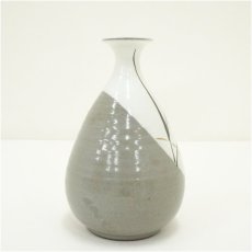 画像3: 京焼　河合誓徳造　瑞穂瓶（共箱） (3)