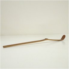 画像2: 西川宗悦造　竹茶杓（銘：阿和々）（大徳寺紫野　小田雪窓書付）（共箱） (2)