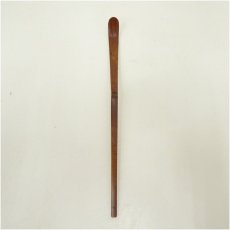 画像4: 西川宗悦造　竹茶杓（銘：阿和々）（大徳寺紫野　小田雪窓書付）（共箱） (4)