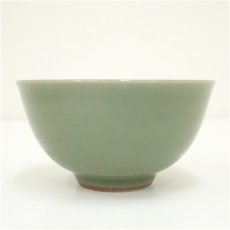 画像4: 京焼　三代　諏訪蘇山造　青磁茶碗（共箱） (4)