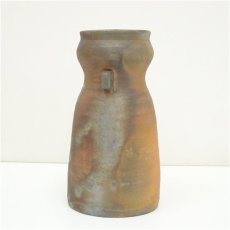 画像4: 備前焼　木村宏造造　花入（共箱） (4)