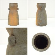 画像6: 備前焼　木村宏造造　花入（共箱） (6)