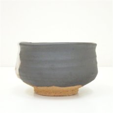画像4: 菱野窯　大津豊泉造　黒釉勅題晴茶碗（共箱） (4)