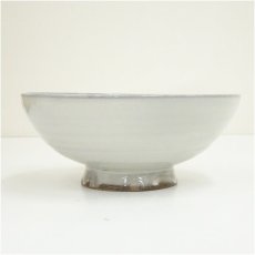 画像4: 益子焼　吉川心水造　飴釉銅彩花文鉢（共箱） (4)