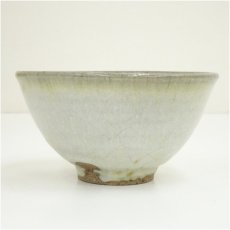 画像4: 平清水焼　青龍窯造　残雪茶碗（共箱） (4)