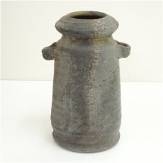 画像2: 備前焼　豊福寛造　花入（共箱） (2)