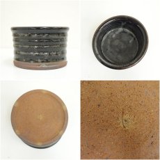 画像6: 唐玄窯　島谷啓介造　蛇蝎唐津　差替建水（共箱） (6)