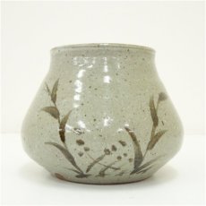画像3: 四代　中野陶痴造　絵唐津水指（共箱） (3)