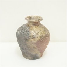 画像2: 信楽焼　高橋楽斎造　花壷（共箱） (2)