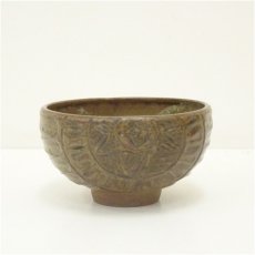 画像2: 布志名焼　俵茶碗（保護箱） (2)