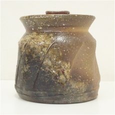 画像4: 信楽焼　上田寿方造　水指（共箱） (4)
