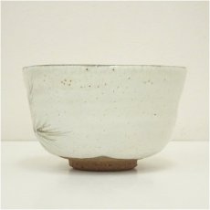 画像4: 京焼　勝龍寺窯　乾伸行造　若松の絵茶碗（共箱） (4)