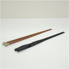 画像3: 炭道具　木村清五郎造　炉用・風炉用火箸セット（共箱） (3)