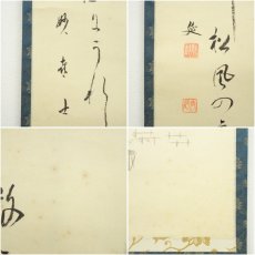 画像7: 妙喜庵　武田士延筆　和歌　肉筆紙本掛軸（共箱） (7)