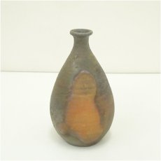 画像2: 備前焼　柴岡守造　花入（共箱） (2)