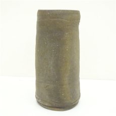 画像4: 備前焼　碧山窯　岡本碧山造　花入（共箱） (4)