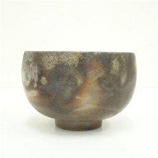 画像3: 備前焼　柴岡香山造　茶碗（共箱） (3)