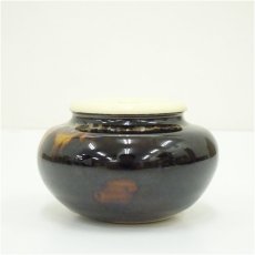 画像4: 京焼　桶谷定一造　大海茶入（共箱） (4)