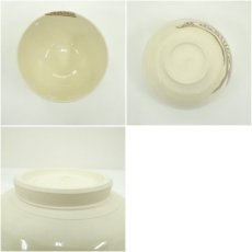 画像6: 京焼　加藤昌山造　仁清写扇流し茶碗 (6)