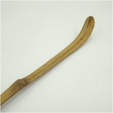 画像3: 竹茶杓（銘：山道）（書付有）（共箱） (3)