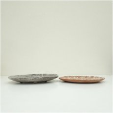 画像4: 吉向焼　百合文皿・菊文皿 (4)