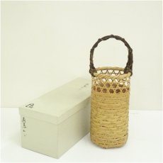 画像1: 有馬籠　手付花入（箱付） (1)