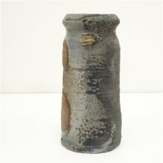画像4: 備前焼　難波総城造　花入（共箱） (4)