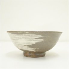 画像3: 高麗焼　李方子（楽善斎）造　刷毛目茶碗（共箱） (3)