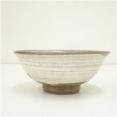 画像4: 高麗焼　李方子（楽善斎）造　刷毛目茶碗（共箱） (4)