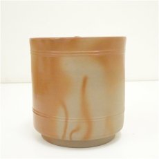 画像3: 備前焼　木村陶峰造　火襷水指（保護箱） (3)