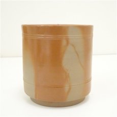 画像4: 備前焼　木村陶峰造　火襷水指（保護箱） (4)