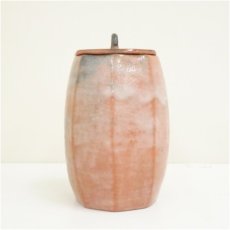 画像4: 佐々木昭楽造　赤ブリブリ水指（共箱） (4)