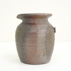 画像4: 備前焼　山本出造　掛花入（共箱） (4)