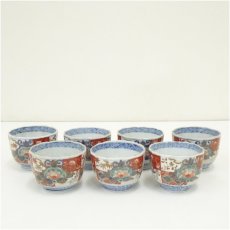 画像1: 江戸末期　古伊万里　錦手向付７客 (1)