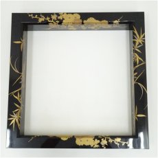 画像3: 蒔絵師　積善造　四君子蒔絵炉縁（共箱） (3)