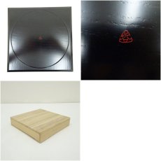 画像6: 哲公房造　今日庵好朱漆塗四方菓子盆（共箱） (6)