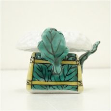画像4: 京焼　高野昭阿弥造　菊華蓋置（共箱） (4)