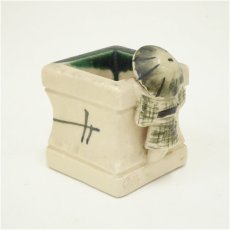 画像1: 川崎和楽造　一閑人蓋置 (1)