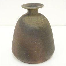 画像2: 備前焼　山本出造　花入（共箱） (2)