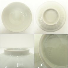 画像6: 京焼　加藤泰一造　牙白磁鎬茶碗（共箱） (6)