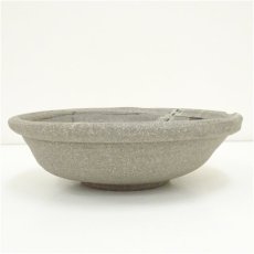 画像2: 石原將安造　鉄絵焼〆鉢（共箱） (2)