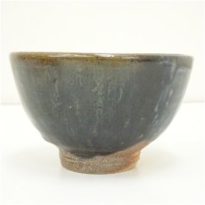 画像3: 益子焼　佐々間藤太郎造　曜変天目茶碗（共箱） (3)